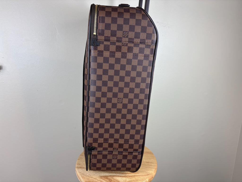 Authentic Louis Vuitton Pegas 55 Damier Ebene Carry On Luggage