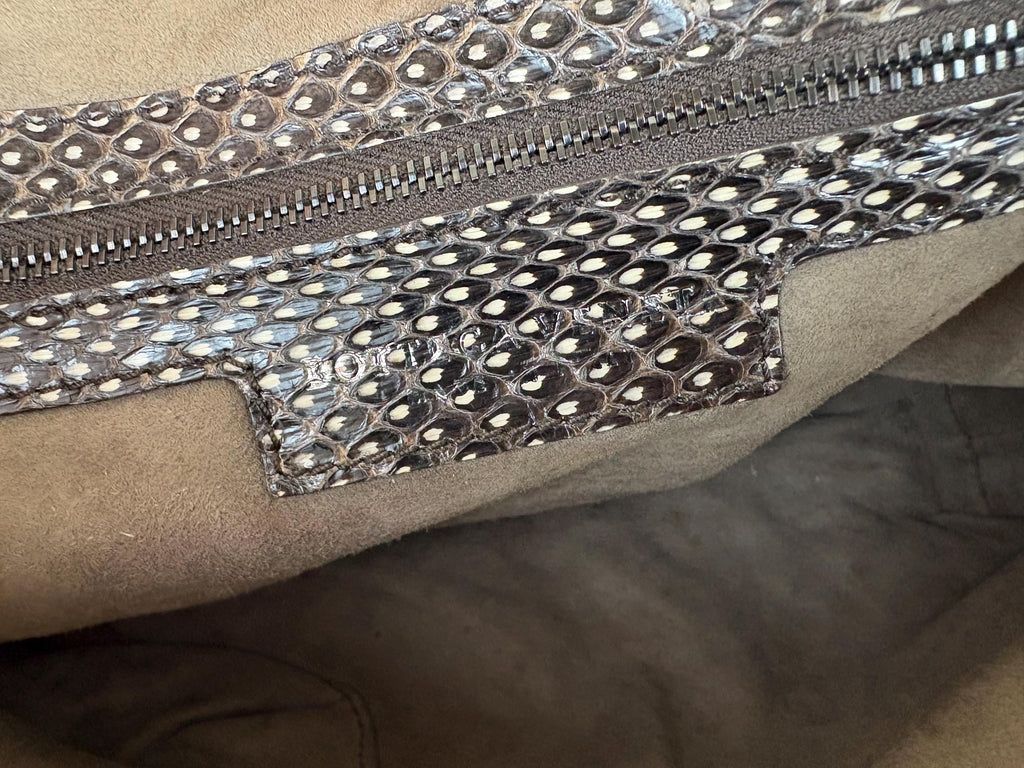Authentic Bottega Veneta Nodini Metallic Crossbody Bag