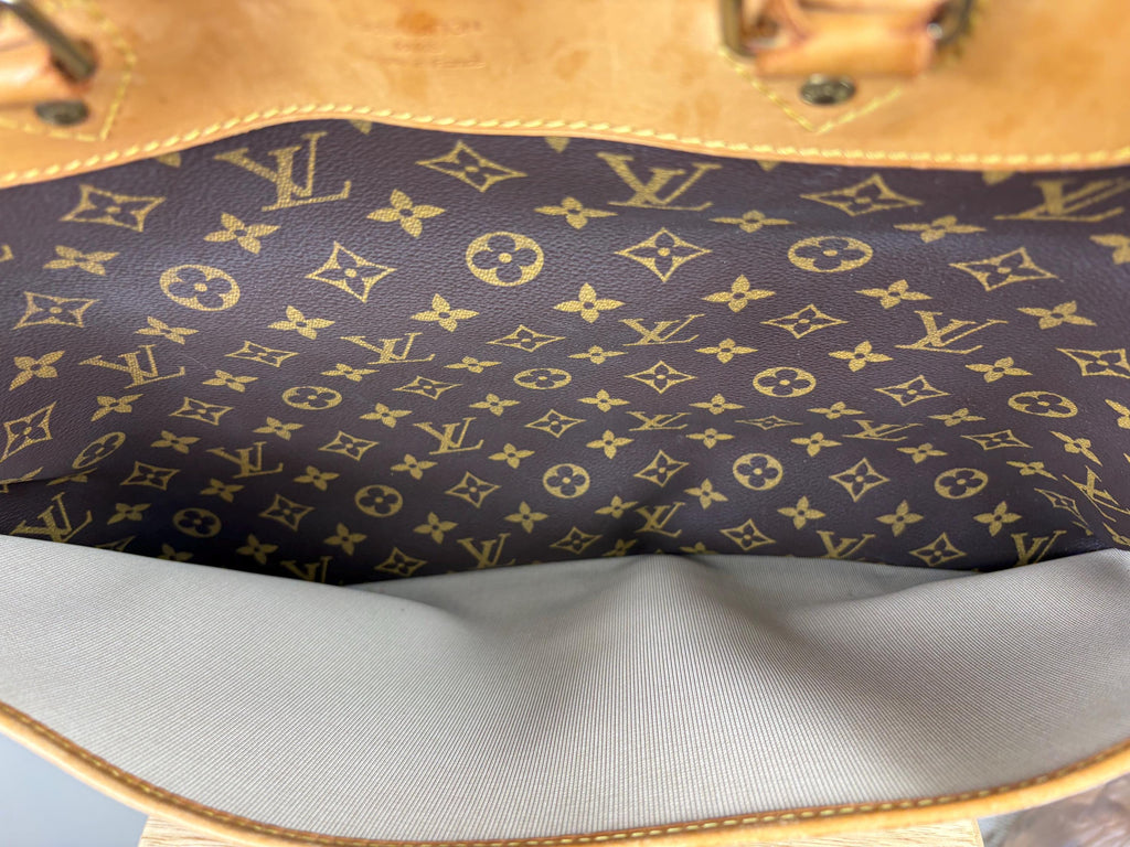 Authentic Louis Vuitton Alize 24 Heures Luggage Monogram Bag
