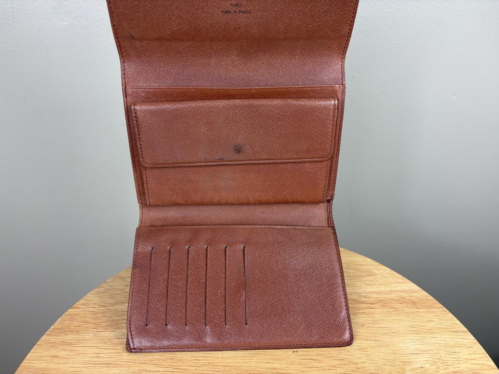 Authentic Louis Vuitton Monogram Porte Tresor International Trifold Wallet