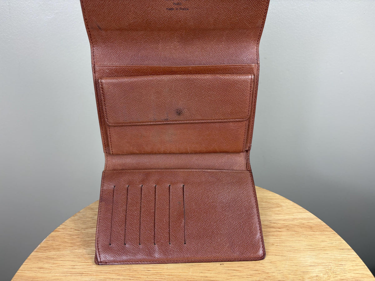 Authentic Louis Vuitton Monogram Porte Tresor International Trifold Wallet
