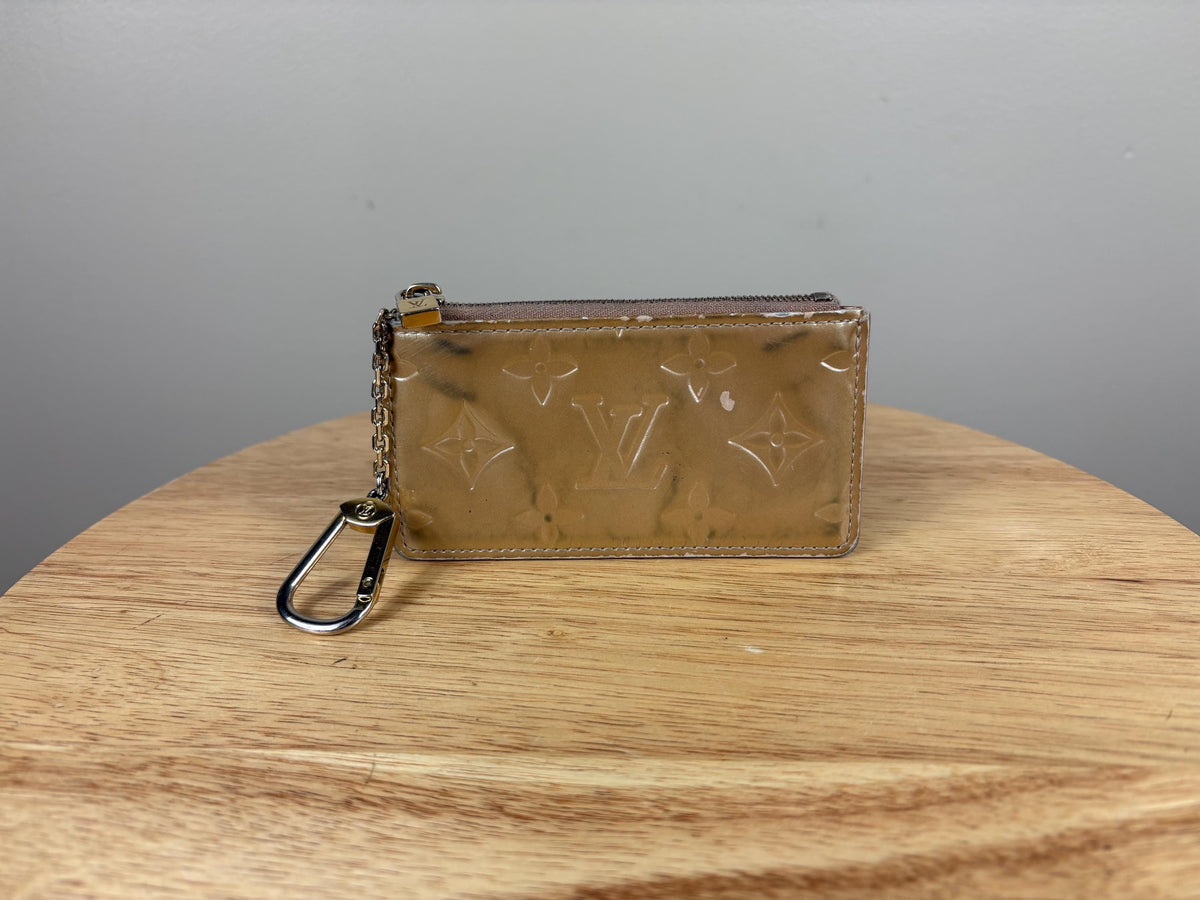 Authentic Louis Vuitton Key Cles Vernis Monogram