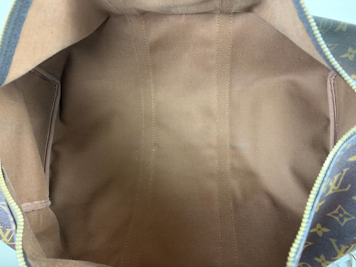 Authentic Louis Vuitton Keepall 50 Monogram Duffle Travel Bag