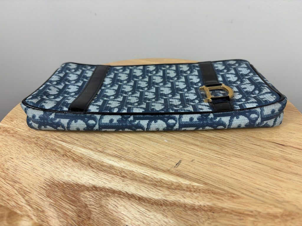 Authentic Christian Dior Trotter Diorissimo Clutch Travel Cosmetic Pouch