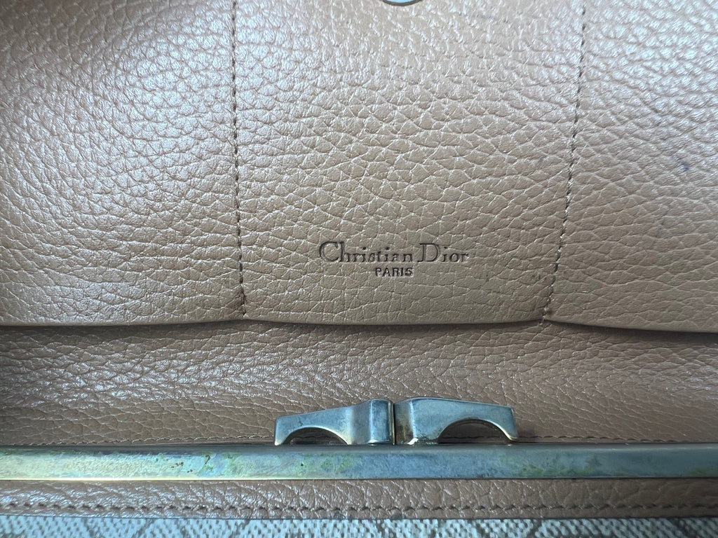 Authentic Christian Dior Long Wallet Monogram