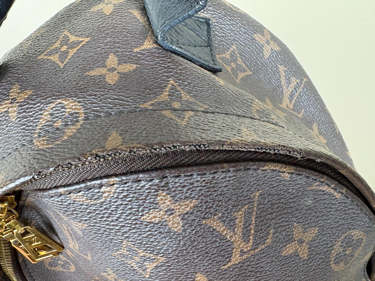 Authentic Louis Vuitton Monogram Palm Springs PM Backpack