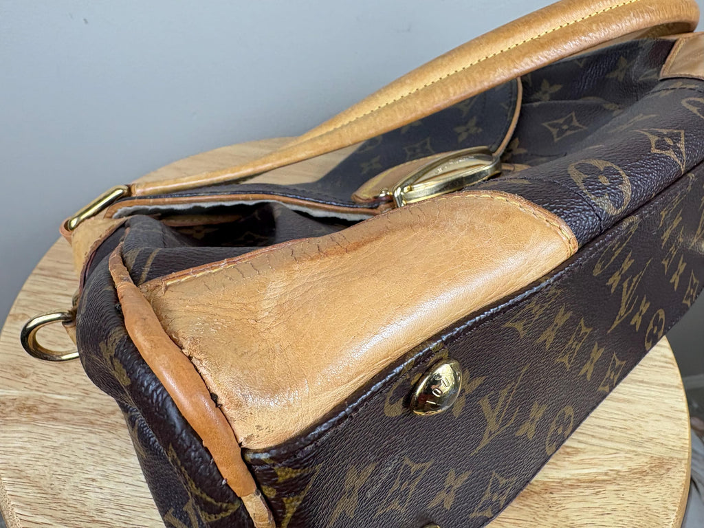 Authentic Louis Vuitton Beverly MM Monogram Shoulder Bag