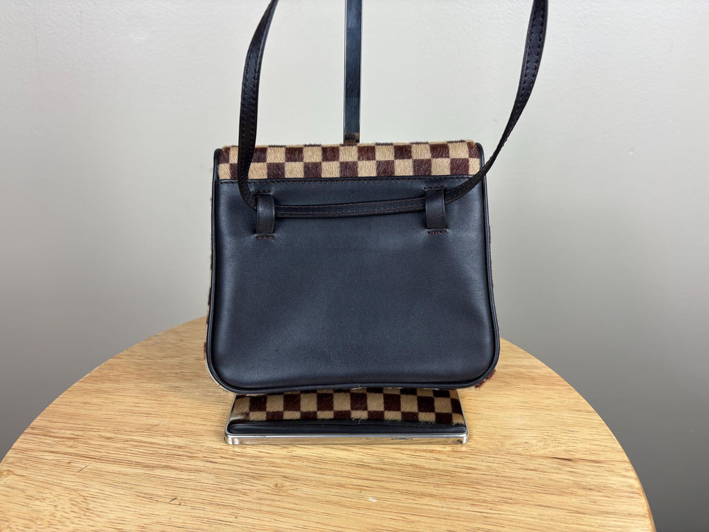 Authentic Louis Vuitton Gazelle Sauvage Pony Hair Crossboody Purse