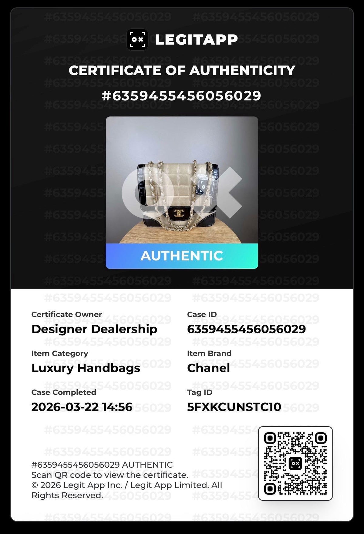 Authentic Chanel Vintage Classic Flap Chocolate Bar Shoulder Bag Patent Leather Lambskin