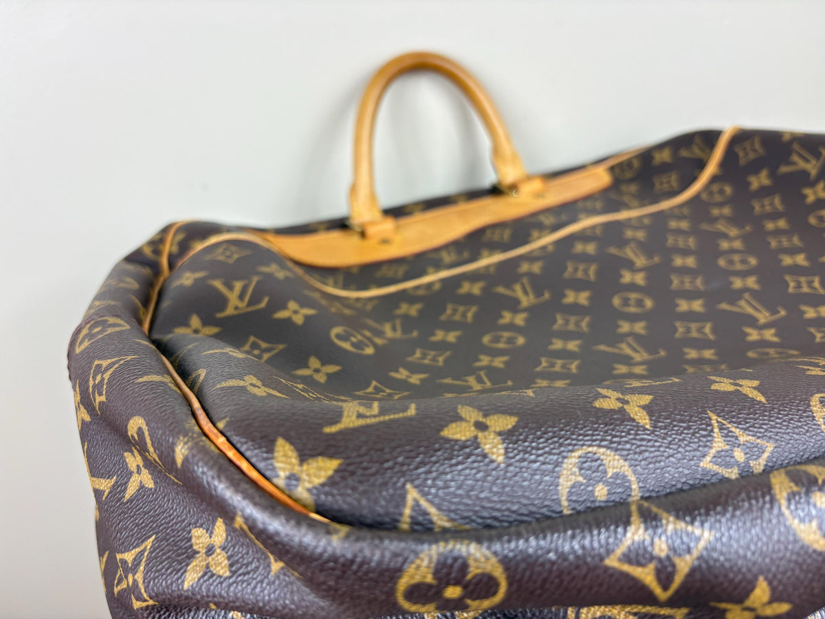Authentic Louis Vuitton Alize 24 Heures Luggage Monogram Bag