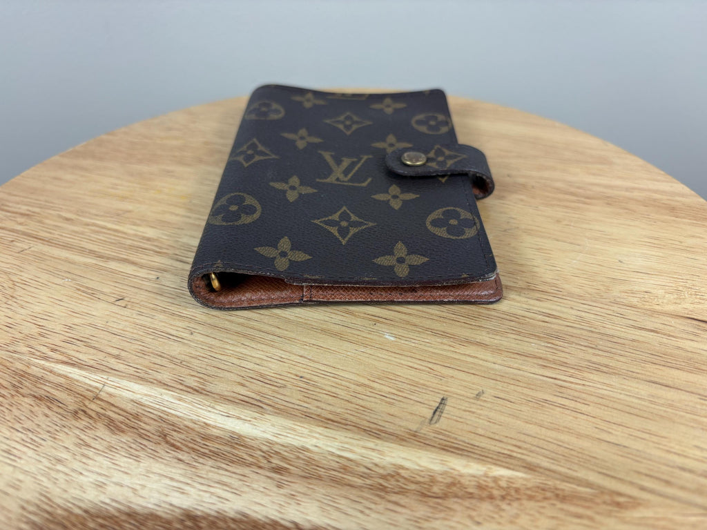 Authentic Louis Vuitton Monogram Agenda PM Notebook Cover