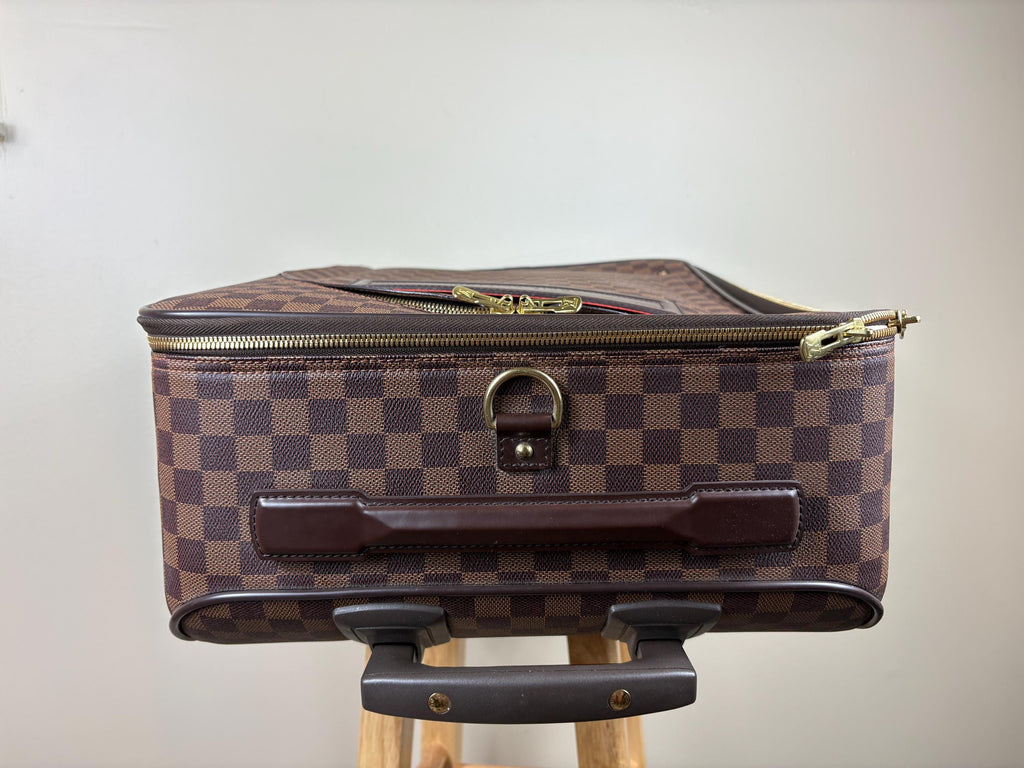 Authentic Louis Vuitton Pegas 55 Damier Ebene Carry On Luggage