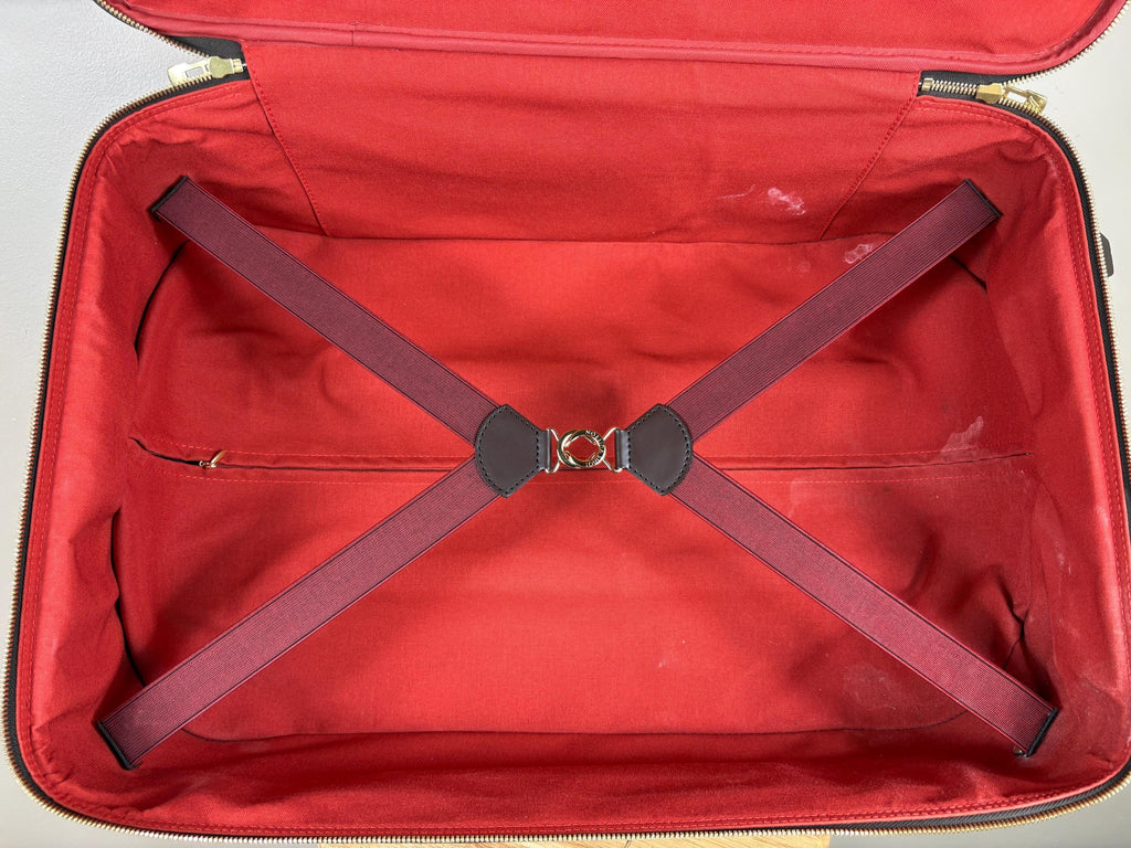 Authentic Louis Vuitton Pegas 55 Damier Ebene Carry On Luggage