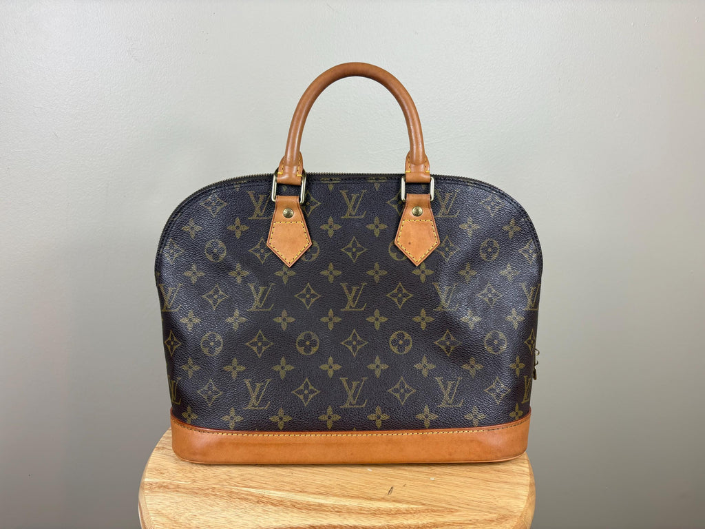 Authentic Louis Vuitton Alma Monogram Handbag