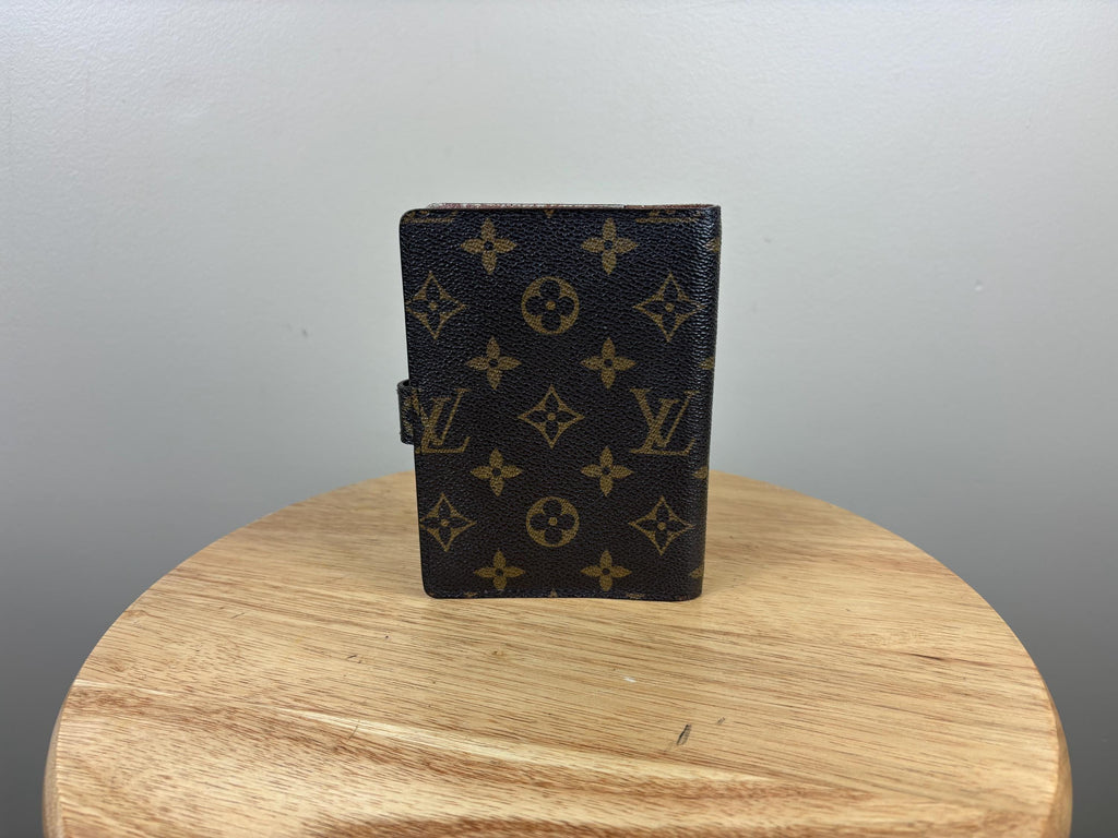 Authentic Louis Vuitton Monogram Agenda PM Notebook Cover