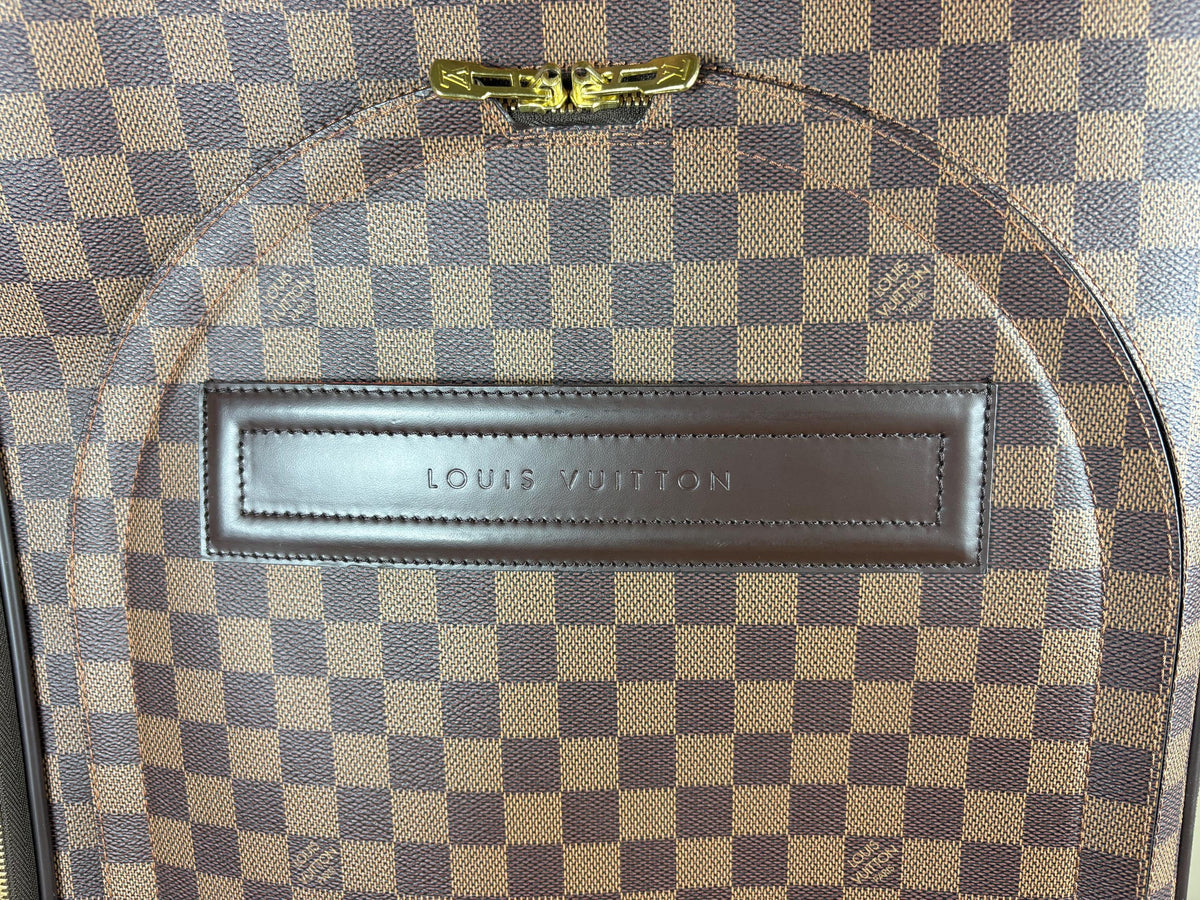 Authentic Louis Vuitton Pegas 55 Damier Ebene Carry On Luggage