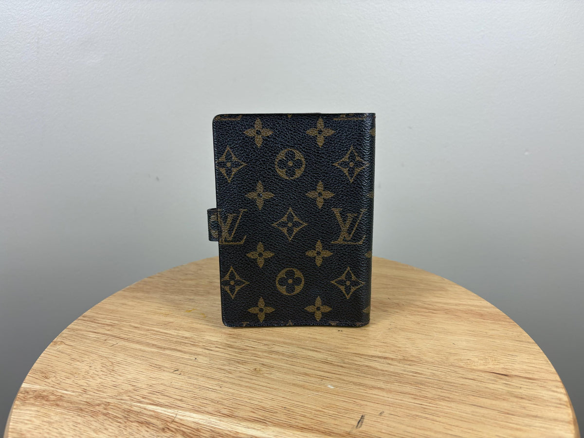 Authentic Louis Vuitton Monogram Agenda PM Notebook Cover