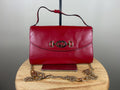 Authentic Gucci Horse Bit Red Leather Zumi Shoulder Hand Bag