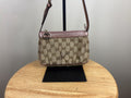 Authentic Gucci Lovely Heart Jacquard Crossbody Monogram Bag