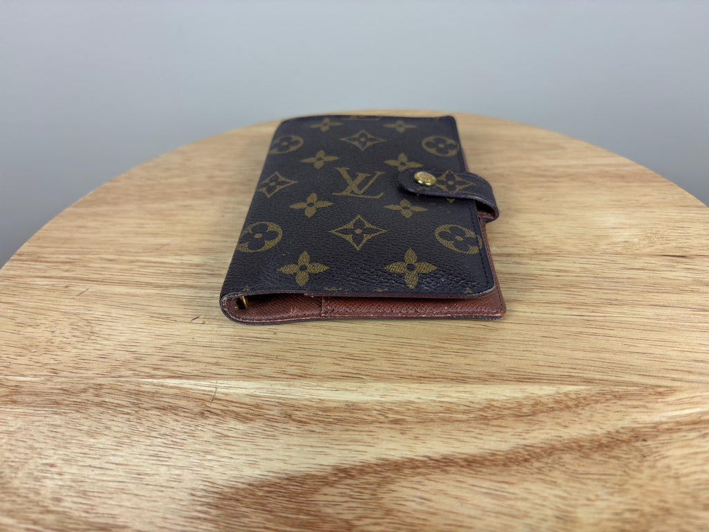 Authentic Louis Vuitton Monogram Agenda PM Notebook Cover