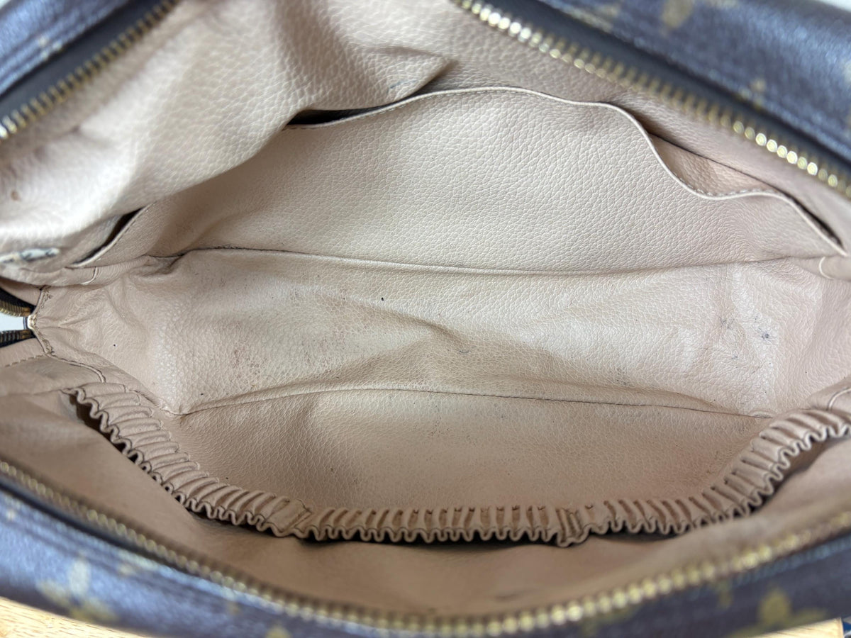 Authentic Louis Vuitton Trousse Toilette 28 Cosmetic Pouch Monogram