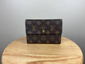 Authentic Louis Vuitton Monogram Porte Tresor International Trifold Wallet