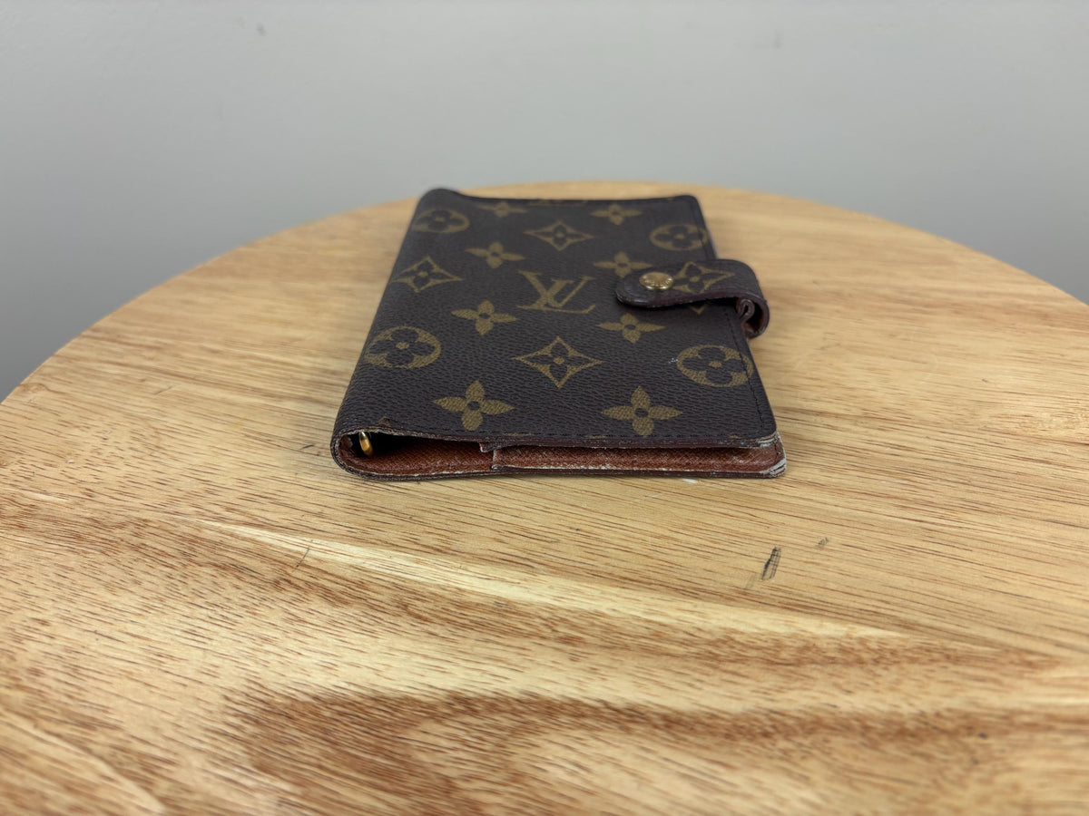 Authentic Louis Vuitton Monogram Agenda PM Notebook Cover