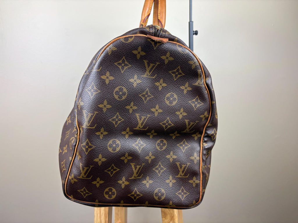 Authentic Louis Vuitton Keepall 50 Monogram Duffle Travel Bag