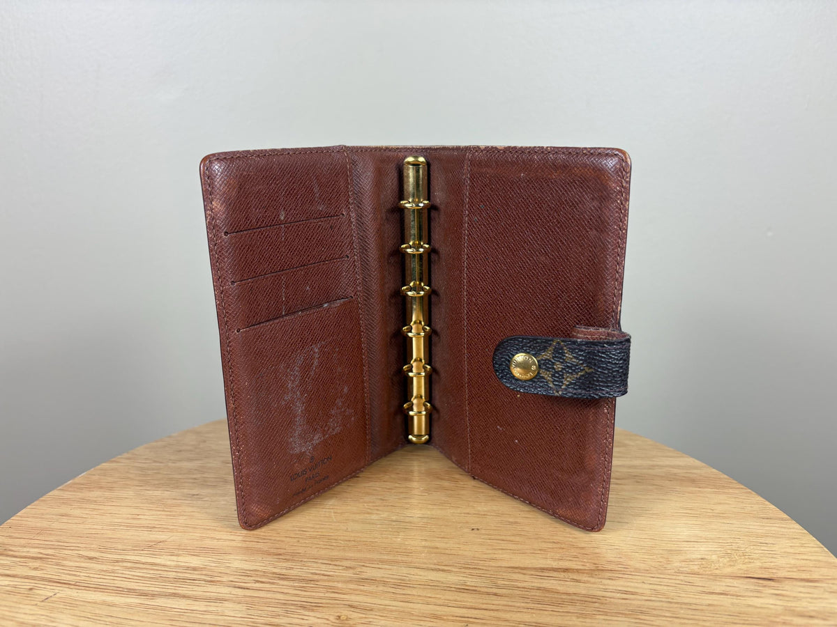 Authentic Louis Vuitton Monogram Agenda PM Notebook Cover
