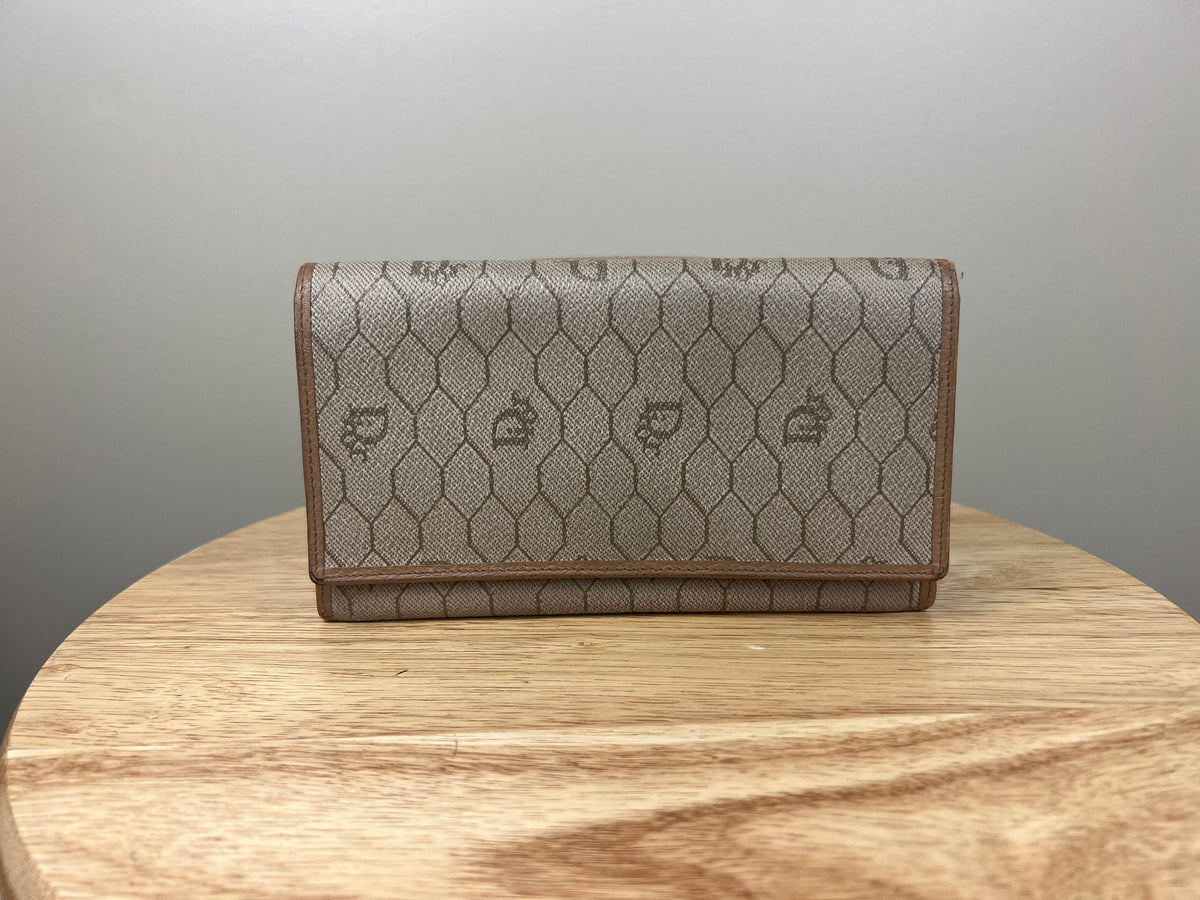 Authentic Christian Dior Long Wallet Monogram