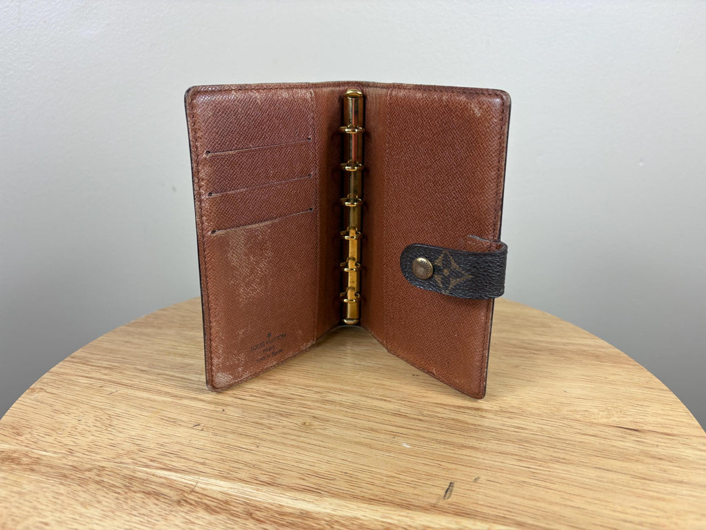 Authentic Louis Vuitton Monogram Agenda PM Notebook Cover