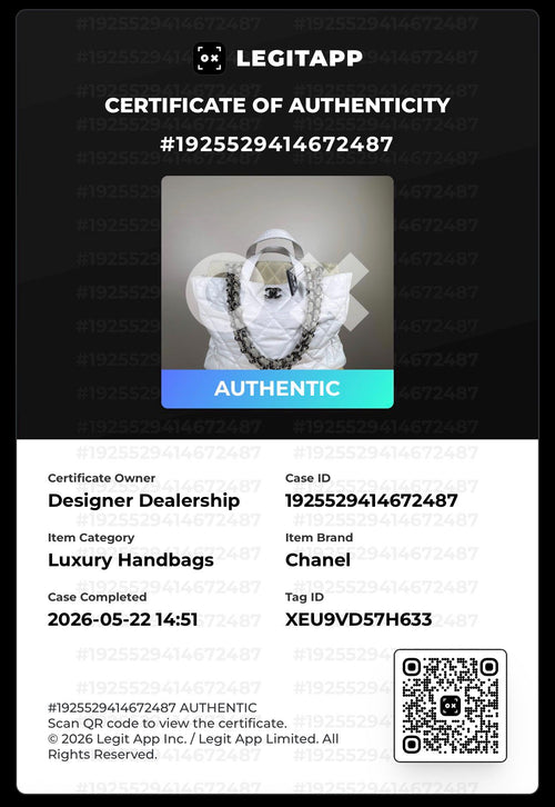 Authentic Chanel Quilted Leather and Suede Portobello 2-Way Bag w/ COA