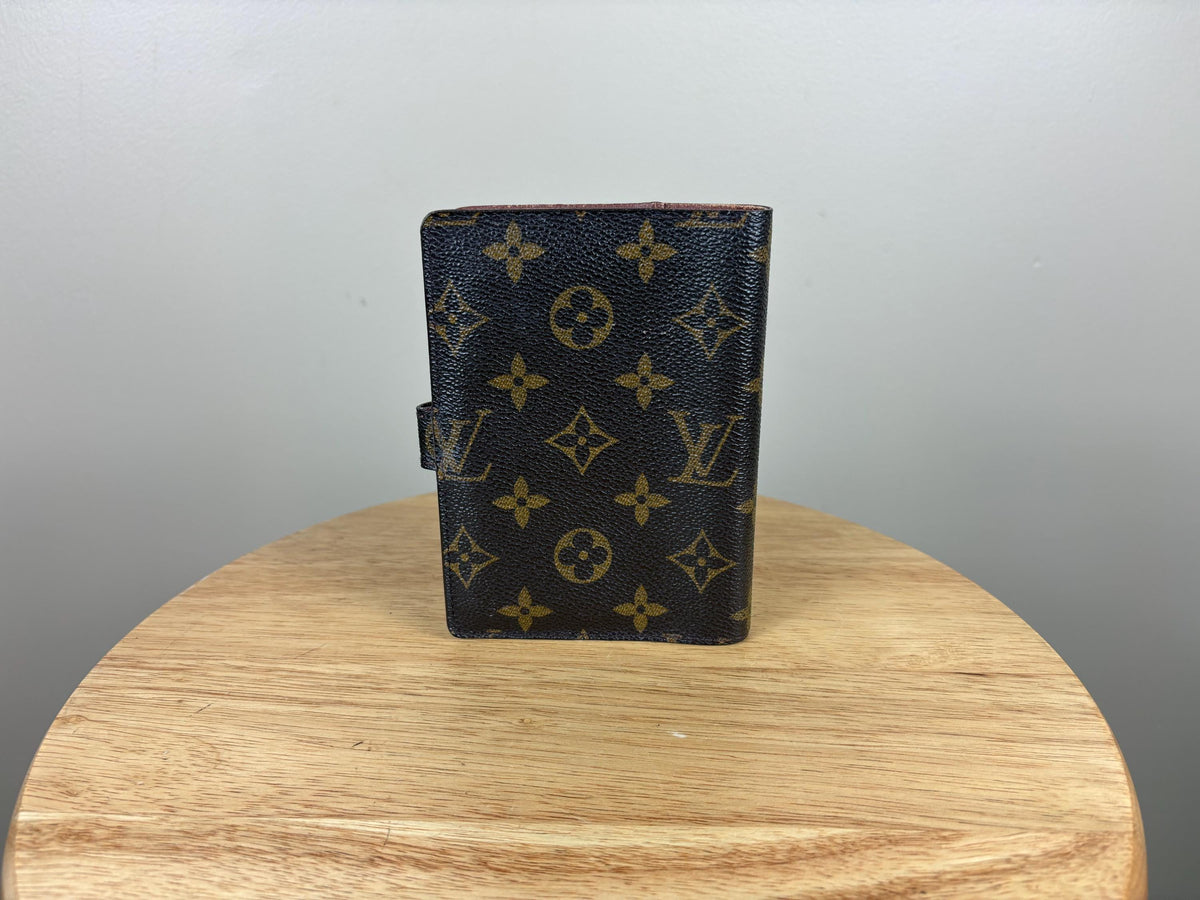 Authentic Louis Vuitton Monogram Agenda PM Notebook Cover
