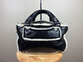Authentic Celine Boogie Sherling Patent Leather Handbag