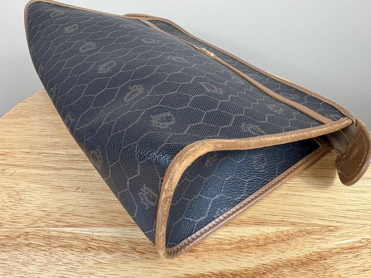 Authentic Christian Dior Canvas Travel Cosmetic Pouch