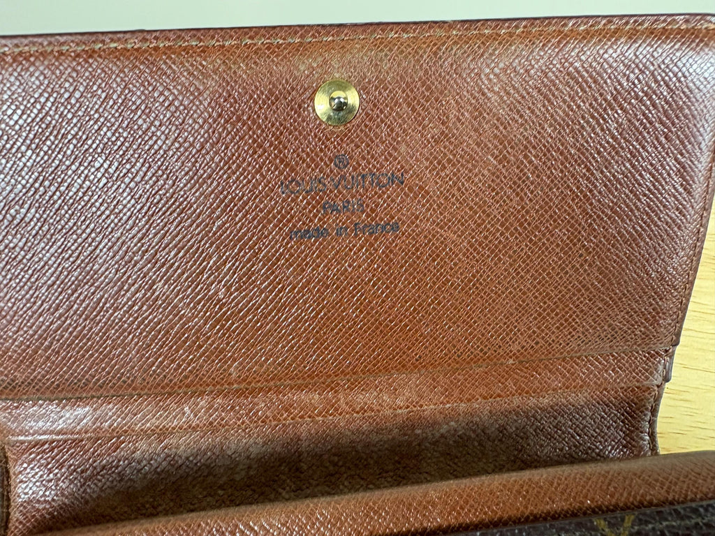 Louis Vuitton Vintage Monogram Porte Monnaie Wallet