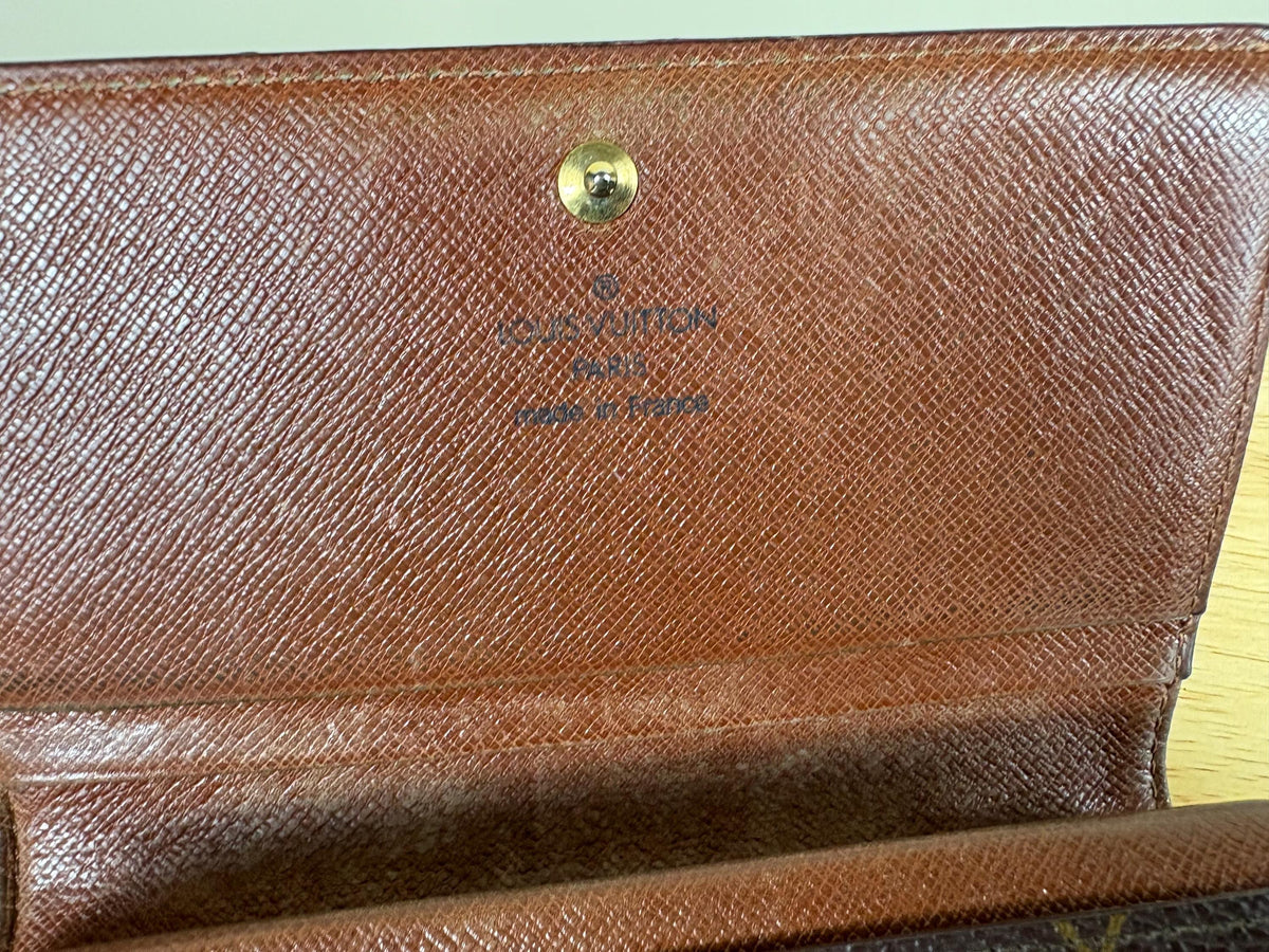 Louis Vuitton Vintage Monogram Porte Monnaie Wallet