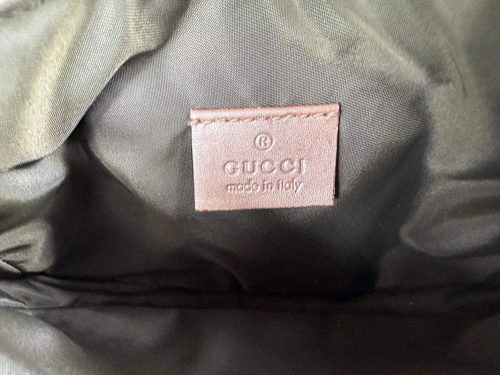 Authentic Gucci Lovely Heart Jacquard Crossbody Monogram Bag