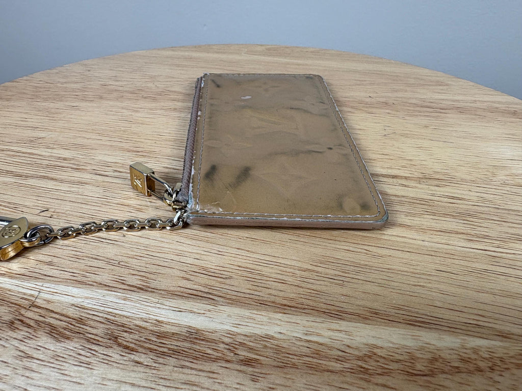 Authentic Louis Vuitton Key Cles Vernis Monogram