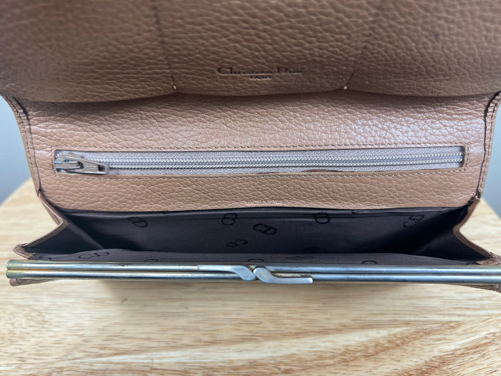 Authentic Christian Dior Long Wallet Monogram