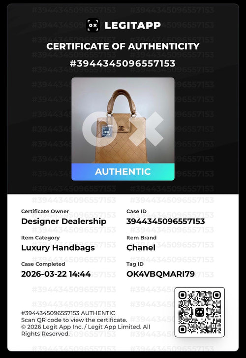 Authentic Chanel Vintage Matelasse Brown Lambskin Double Stitch Top Handle Bag w/ COA