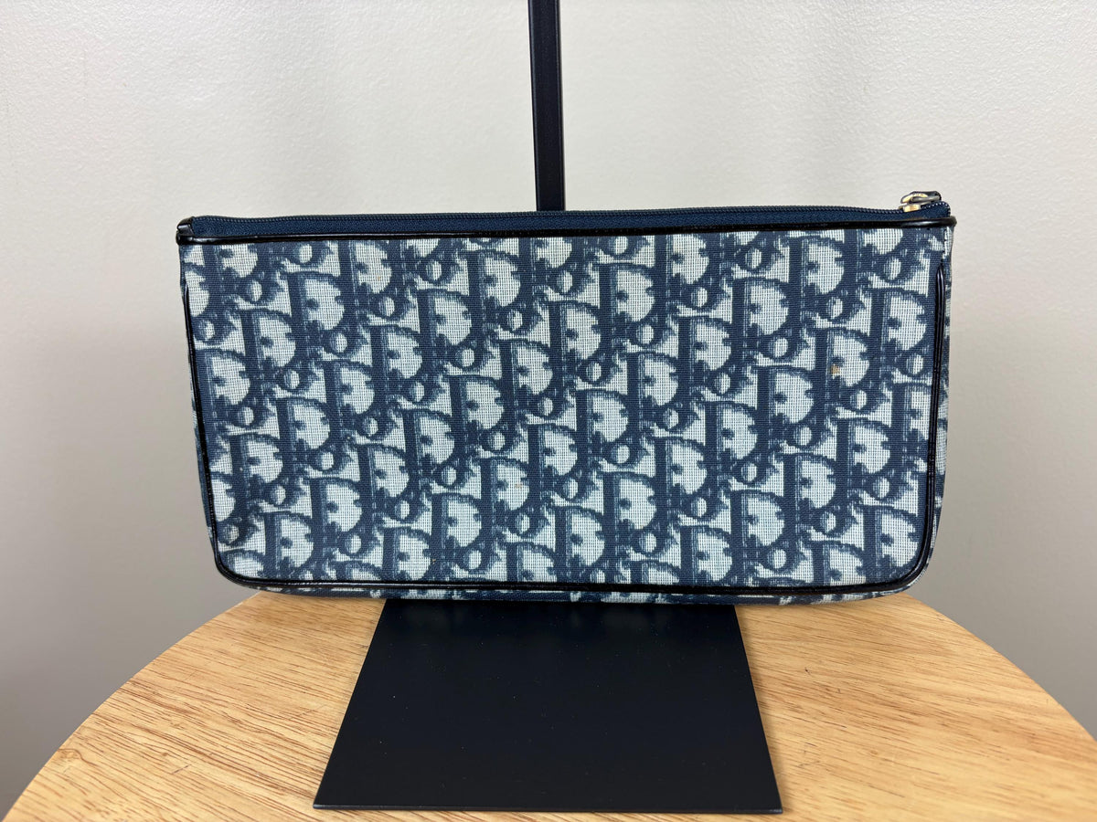 Authentic Christian Dior Trotter Diorissimo Clutch Travel Cosmetic Pouch