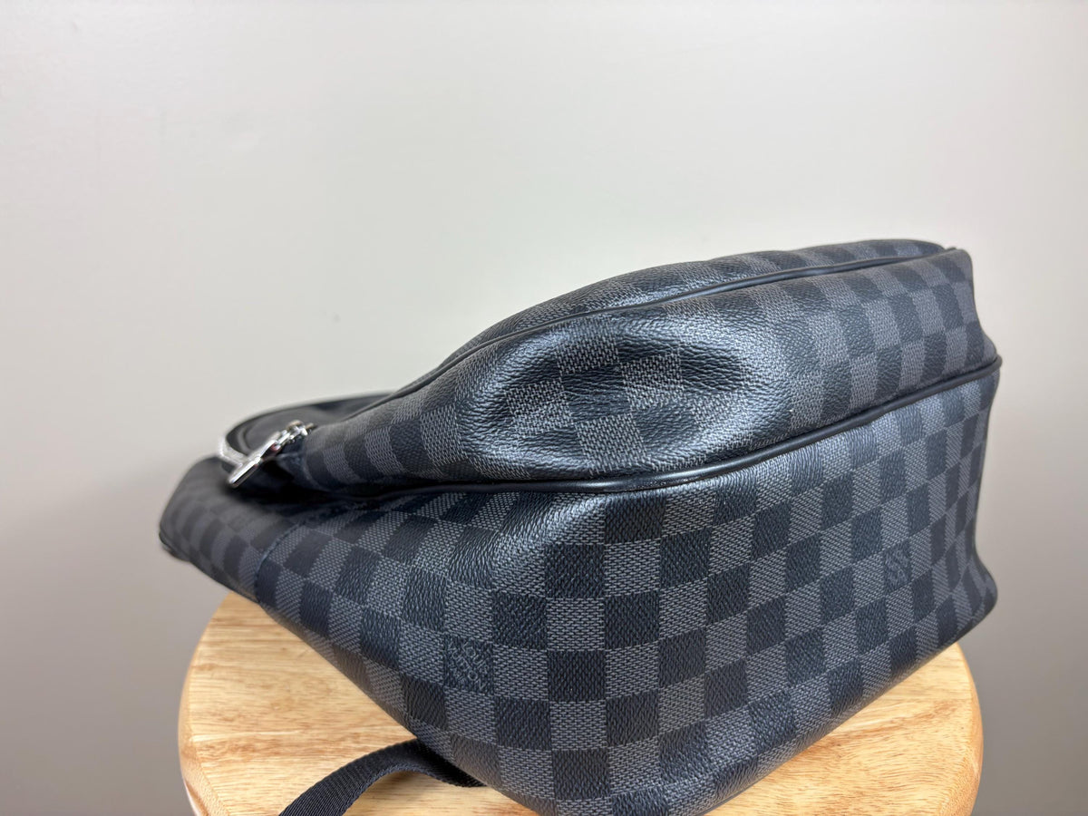 Authentic Louis Vuitton Michael Damier Graphite Backpack w/ COA