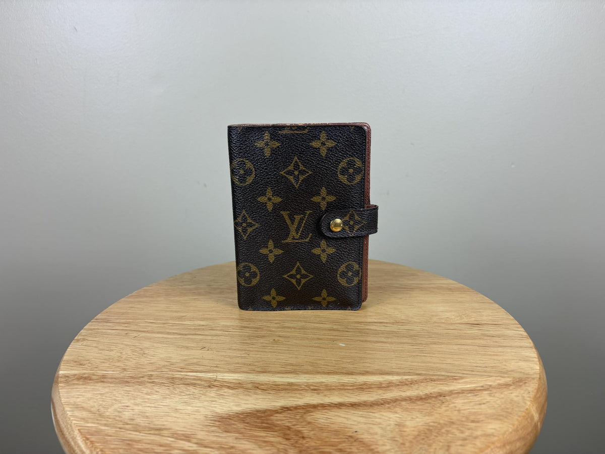 Authentic Louis Vuitton Monogram Agenda PM Notebook Cover