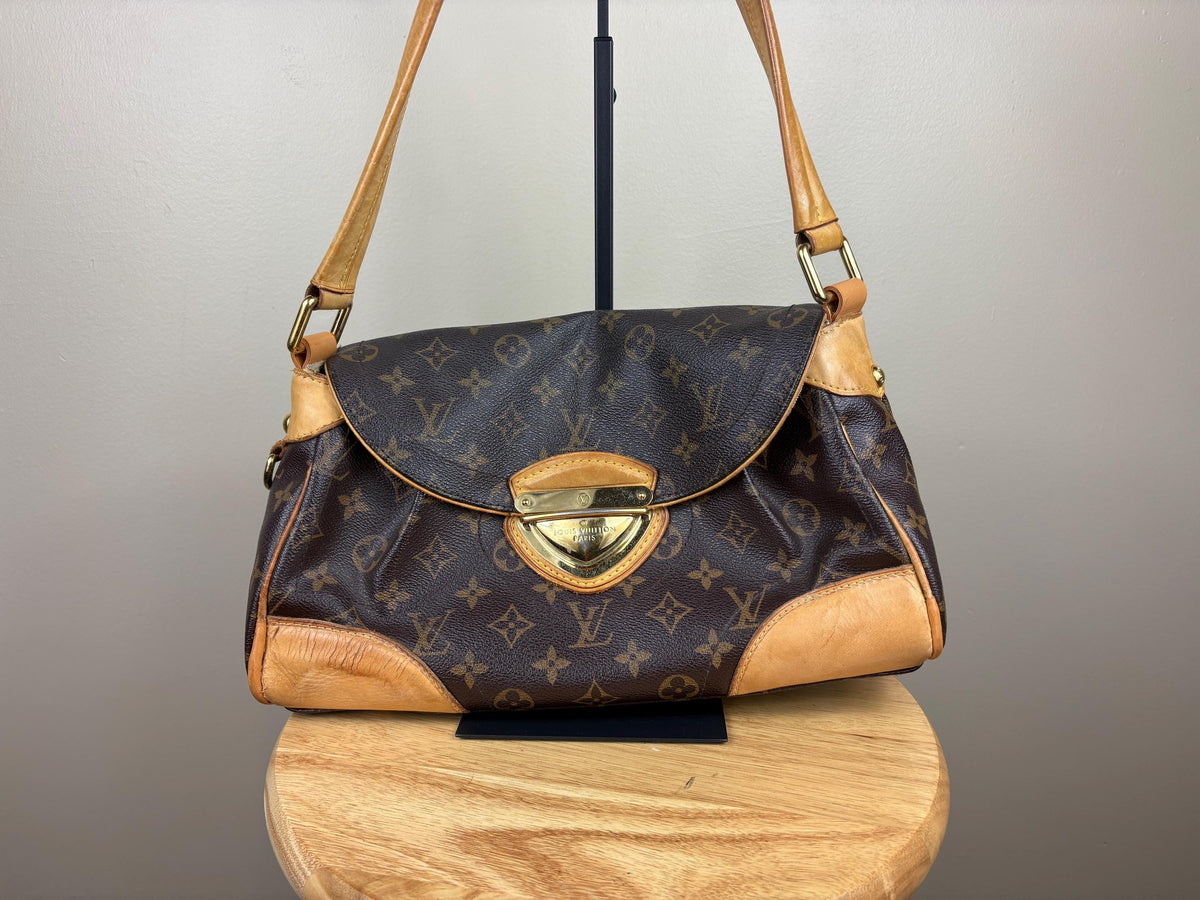 Authentic Louis Vuitton Beverly MM Monogram Shoulder Bag