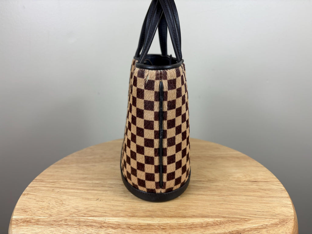 Authentic Louis Vuitton Impala Sauvage Pony Hair Mini Tote Purse