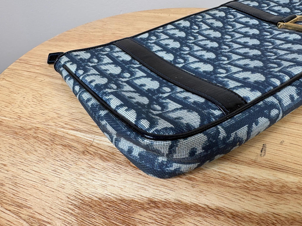 Authentic Christian Dior Trotter Diorissimo Clutch Travel Cosmetic Pouch