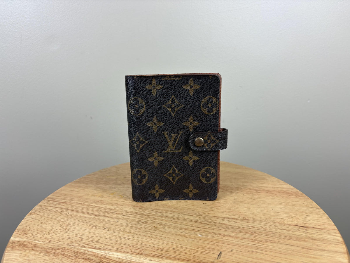 Authentic Louis Vuitton Monogram Agenda PM Notebook Cover