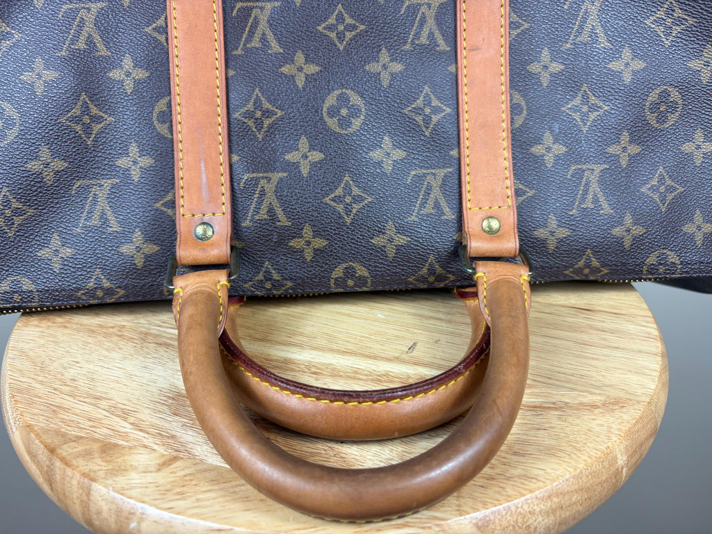 Authentic Louis Vuitton Keepall 50 Monogram Duffle Travel Bag