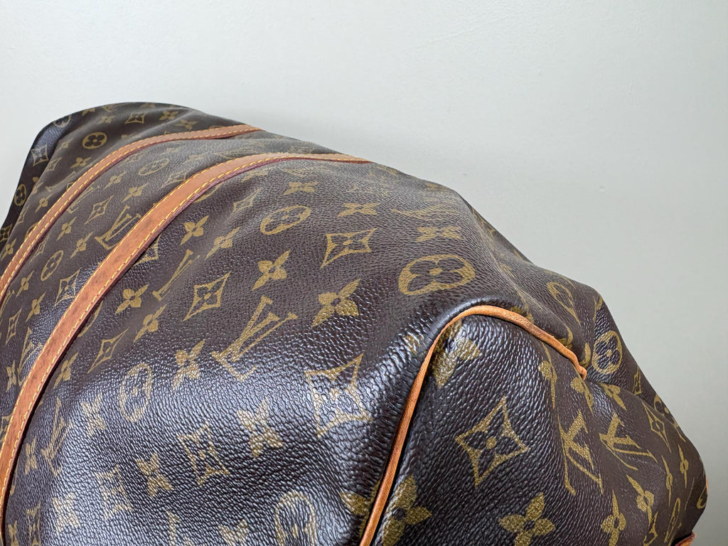 Authentic Louis Vuitton Keepall 50 Monogram Duffle Travel Bag